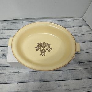 Vintage Pfaltzgraff Village 6-11 Oval Casserole Vegetable Serving Dish USA.